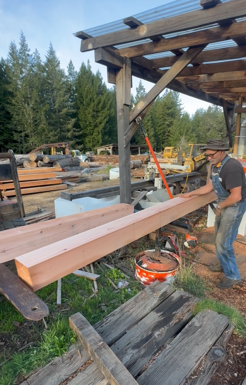 Sawmill at Albion Lumber, Albion, CA
